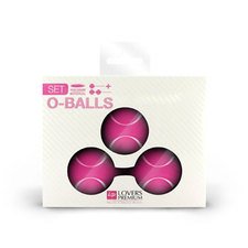 Lovers Premium - O-rutuliukų rinkinys (rožiniai)