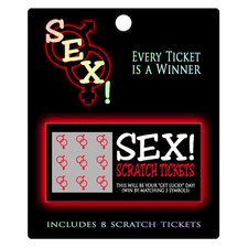 Žaidimas Sex! Scratch tickets