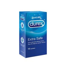 Prezervatyvai Durex Extra Safe (10 vnt.)