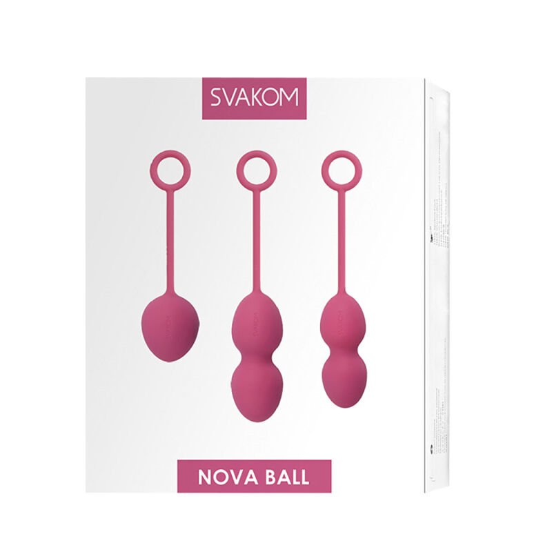 Vaginaliniai kamuoliukai Nova (rožiniai)  