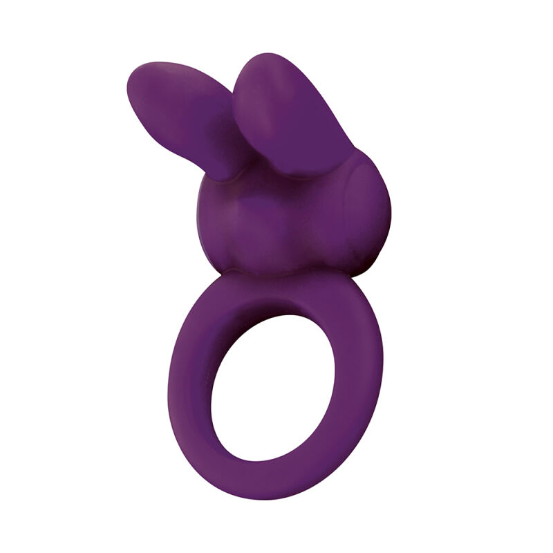 Penio žiedas Padūkęs zuikis (purpurinis)
