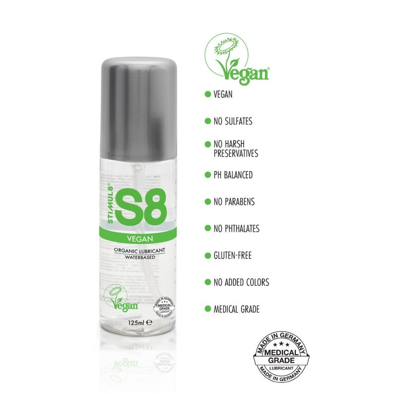 S8 lubrikantas Vegan (125 ml)