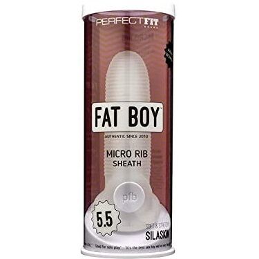 Fat Boy penio antgalis Micro Ribbed 5.5