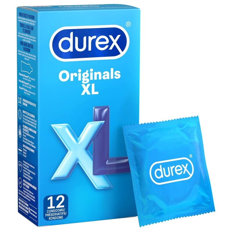 Prezervatyvai Durex XL (12 vnt.)