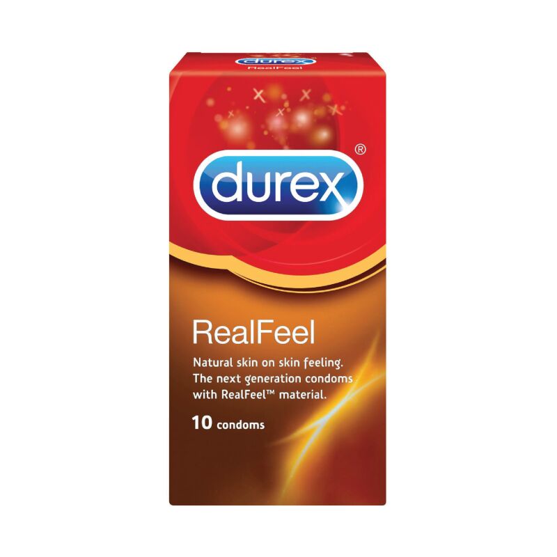 Prezervatyvai Durex Real Feel (10 vnt.)