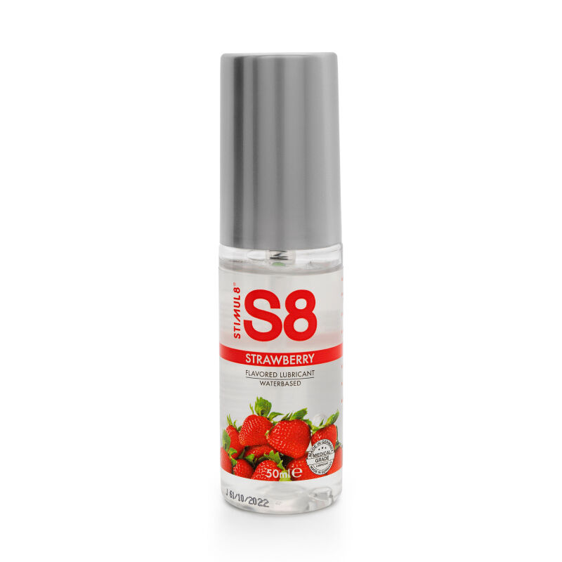 S8 oralinis lubrikantas Strawberry (50 ml)