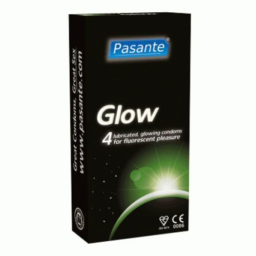 Prezervatyvai Pasante Glow (4 vnt.)