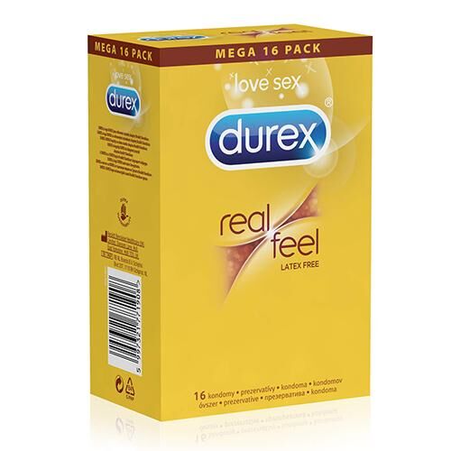 Prezervatyvai Durex Real Feel (16 vnt.)
