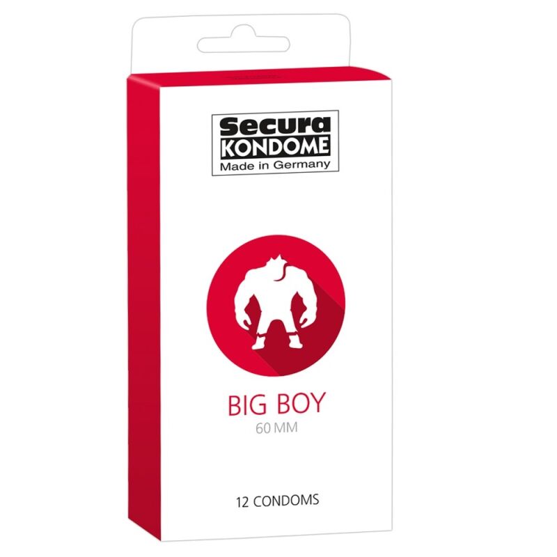 Prezervatyvai Secura Big Boy (12 vnt.)