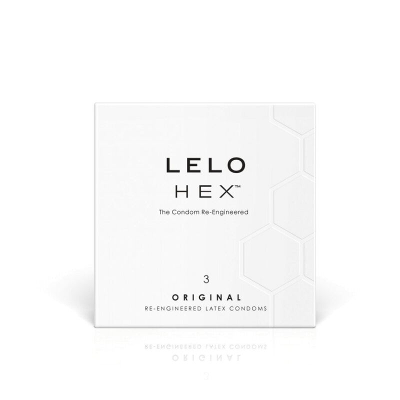 Prezervatyvai Lelo Hex (3 vnt)