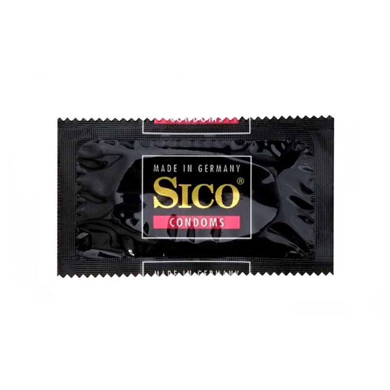 Prezervatyvai SICO Red Strawberry (1 vnt.)