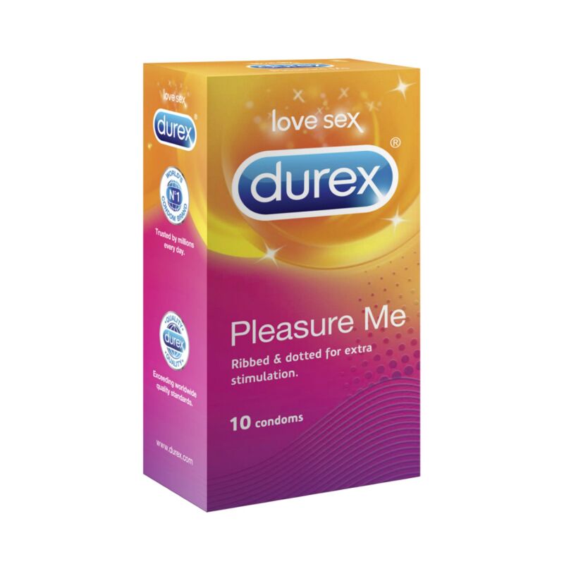 Prezervatyvai Durex Pleasure Me (10 vnt.)
