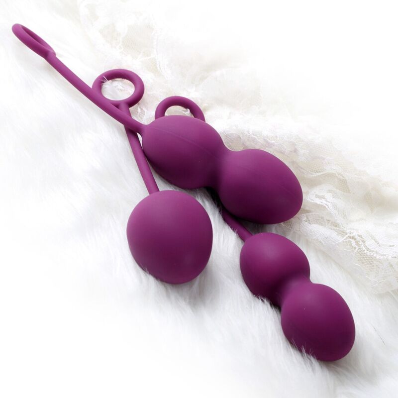 Vaginaliniai kamuoliukai Nova (violetiniai)
