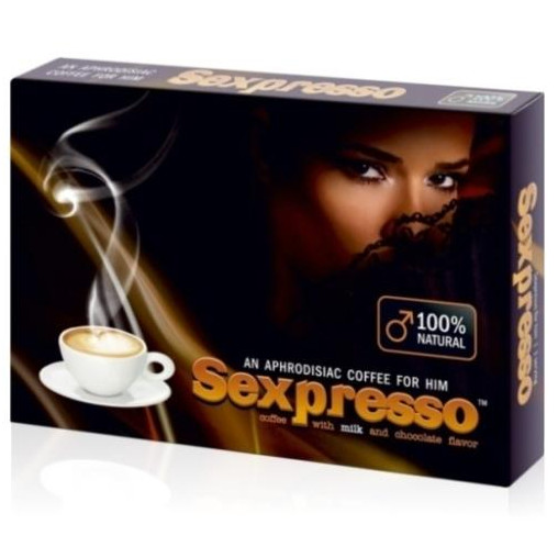 Vyrams kavos gėrimas Sexpresso