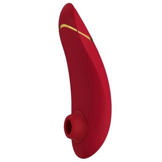 Klitorio stimuliatorius Womanizer Premium (raudonas)