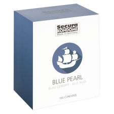 Prezervatyvai Secura Blue Pearl (100 vnt.)