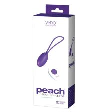 Vibruojantis kiaušinėlis Peach (violetinis)