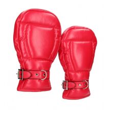 Ouch Puppy Play - Neoprene Dog Mitts - Red