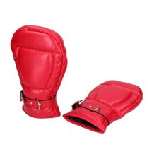 Ouch Puppy Play - Neoprene Dog Mitts - Red