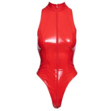 Vinyl Body Zip red S