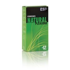 Prezervatyvai ESP Natural Pleasure (12 vnt.)  