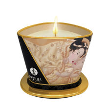 Shunga masažo aliejus-žvakė Desire&Vanilla (170ml)