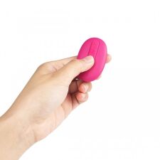 Vibruojantis kiaušinėlis Elva (rožinis)  