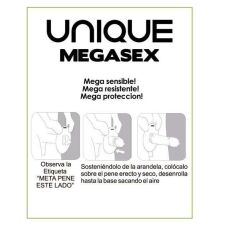 Prezervatyvai Uniq Megasex (3 vnt.)