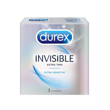 Prezervatyvai Durex Invisible (3 vnt.)