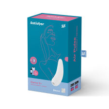 Klitorio stimuliatorius Satisfyer Curvy 2+ (baltas)