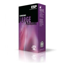 Prezervatyvai ESP Large Pleasure (12 vnt.)