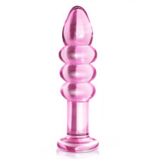 Stiklinis žaislas Romansas (rožinis)