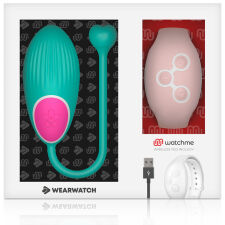 Vibruojantis kiaušinėlis Wearwatch (mėtinis/rožinis)