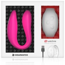 Porų vibratorius Wearwatch (rožinis/baltas)