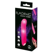 Vibratorius Flashing Mini Vibe ( rožinis) 