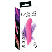 Vibratorius Flashing Mini Vibe ( rožinis) 