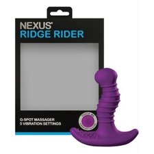 Nexus Ridge Rider Unisex vibratorius (purpurinis)