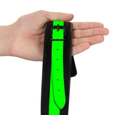 (BO) Handcuffs - Glow in the Dark - Neon Green/Black