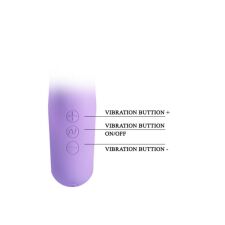 Vibratorius Pretty Love Canrol (violetinis)