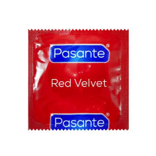 Prezervatyvai Pasante Red Velvet (1 vnt.)