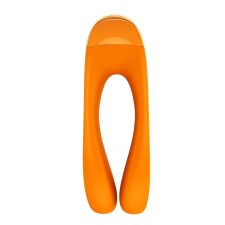 Piršto vibratorius Candy Cane (oranžinis)