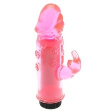 Mini vibratorius Galingasis kiškutis (rožinis)