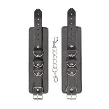 Bonded Leather Hand or Ankle Cuffs - With Adjustable Straps