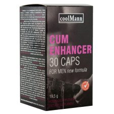 Maisto papildas vyrams Coolmann Cum Enhancer (30 kaps)