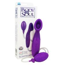 Klitorio pompa Body & Soul (purpurinė)